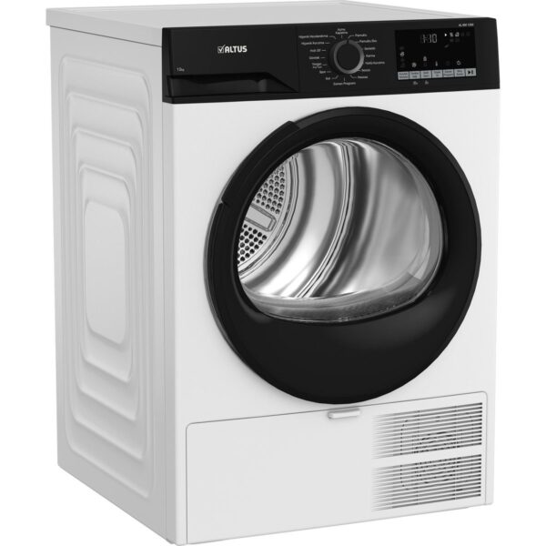 Altus Isı Pompalı Çamaşır Kurutma Makinesi 12 kg Beyaz A+’dan F’ye Enerji Sınıfı Nem Sensörü