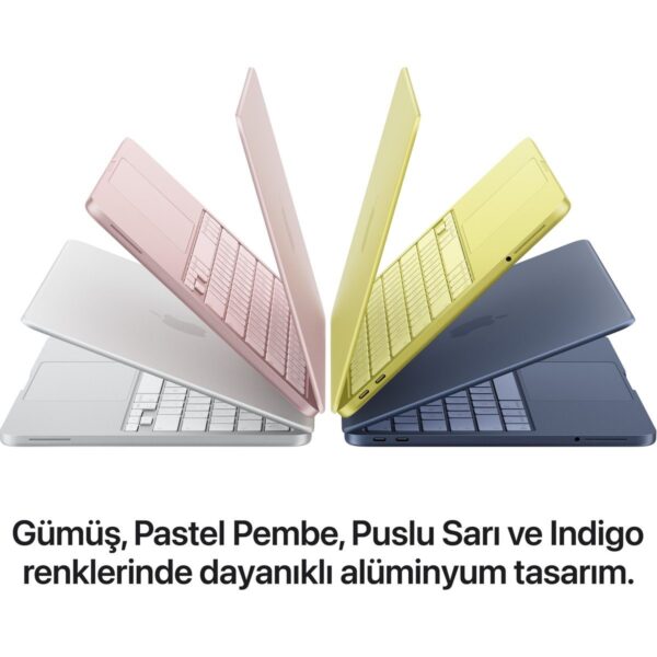 Apple MacBook Neo A18 Pro 8GB 512GB SSD macOS 13″ Taşınabilir Bilgisayar Puslu Sarı MHFE4TU/A