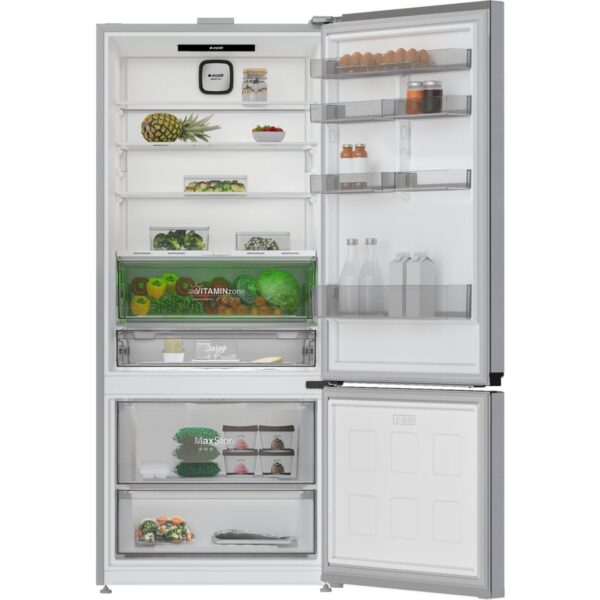 Arçelik 278550 Eı Fit Kombi Tipi No Frost Buzdolabı 550 lt D Enerji Sınıfı ile Geniş Kapasite