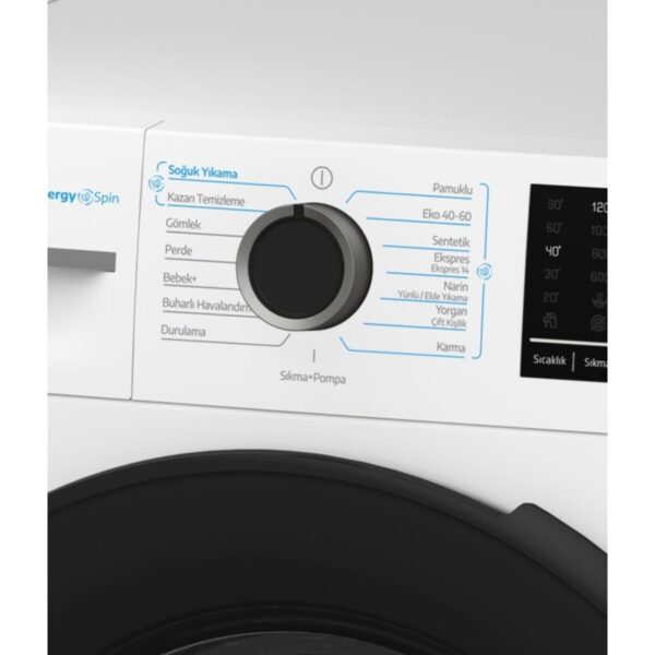 Beko CM 10120 1200 Devir 10 kg Çamaşır Makinesi Beyaz Renk Enerji Sınıfı A Hassas Program