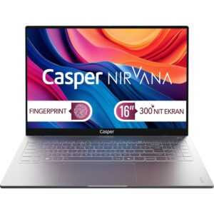 Casper Nirvana S100 Intel Core i7 13620H 16GB 1TB SSD Freedos 16" Taşınabilir Bilgisayar S100.1362-BF00X-G-F HBCV00007XO59V