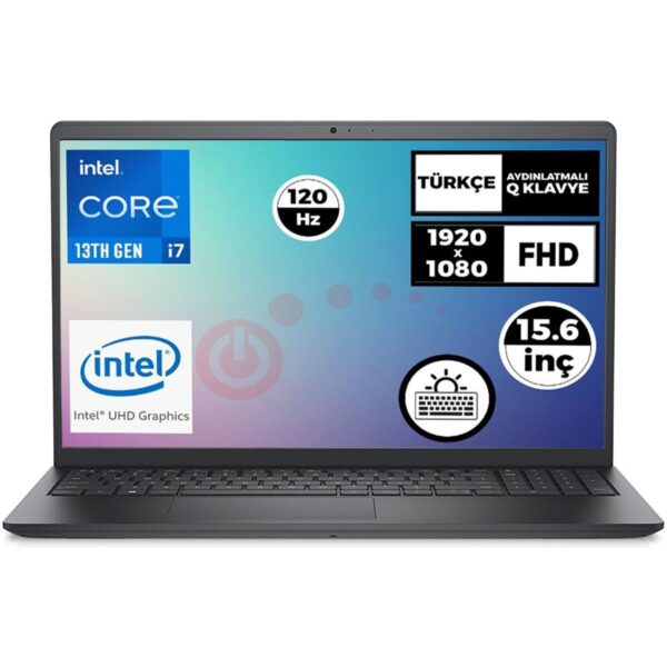 Dell Vostro 3530 I7-1355U 32 GB 1 Tb SSD Windows 11 Pro Iris Xe Graphics 15.6″ Full Hd Taşınabilir bilgisayar N1601PVNB3530U Cb6
