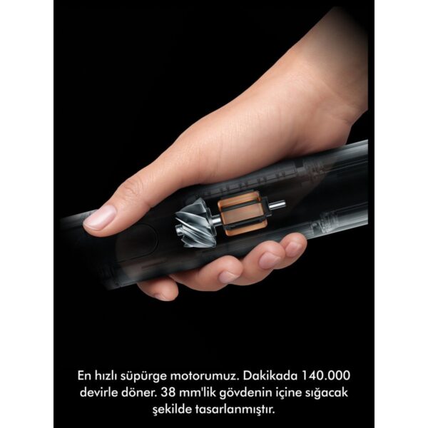 Dyson Pencilvac™ Fluffycones Kablosuz Süpürge Şarjlı Kullanım Özelliği ve Toz Haznesi ile Pratik Temizlik