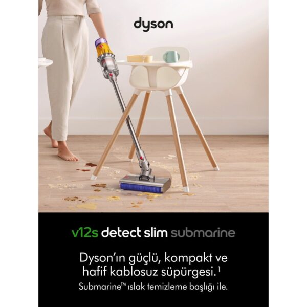 Dyson V12S Detect Slim Submarine™ + Detaylı Temizlik Seti