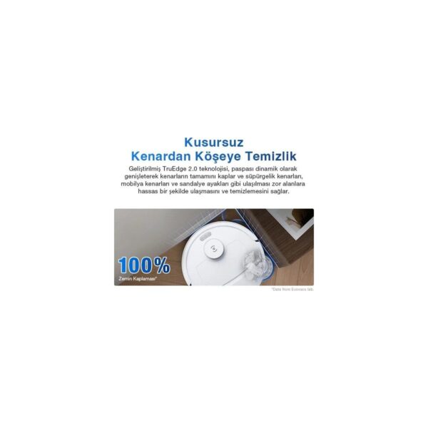 Ecovacs Deebot Akıllı Robot Süpürge ve Paspas 20.000Pa Emiş Gücü