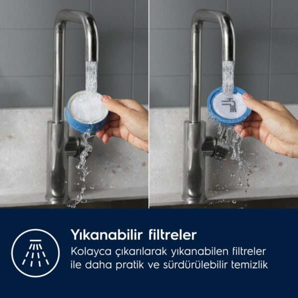 Electrolux EP71AB14UG Animal 700 Serisi Çok Hafif(2.2 Kg) ve Güçlü Dikey Şarjlı Süpürge- 10 Yıl Motor Garantili