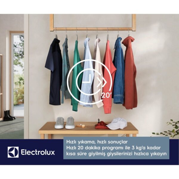 Electrolux EW6F3494T 9kg 1400 Devir A Enerji Sınıfı Çamaşır Makinesi