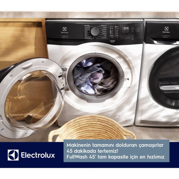 Electrolux EW6F9452T 600 Serisi Aı Washassist FULLWASH45′ 10,5 kg 1400 Devir A Enerji Sınıfı Çamaşır Makinesi