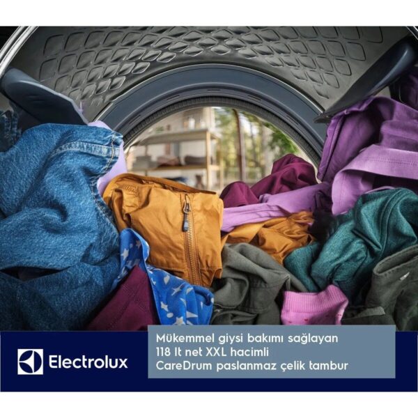 Electrolux EW7D395UT 9 kg Isı Pompalı Çamaşır Kurutma Makinesi E Enerji Sınıfı Hızlı Kurutma Özelliği