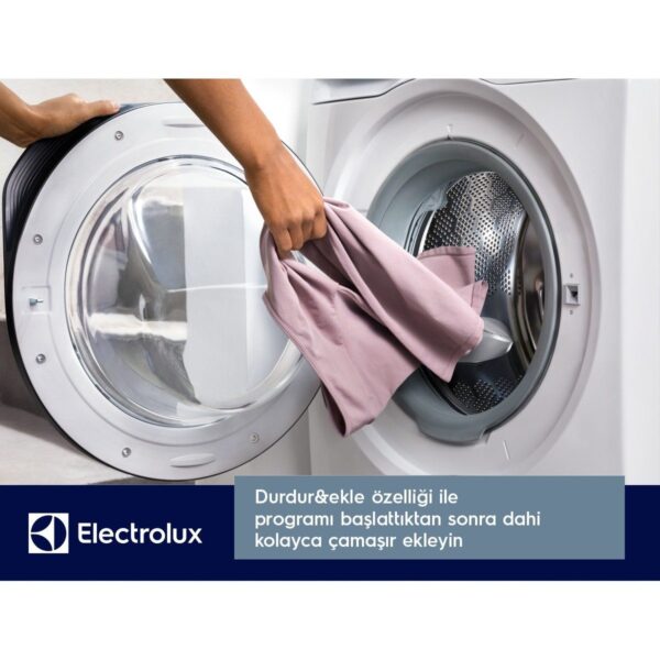 Electrolux EW7F5412SCT 10 kg Yıkama Kapasiteli 1400 Devir Wi-Fi Çamaşır Makinesi Enerji Sınıfı B