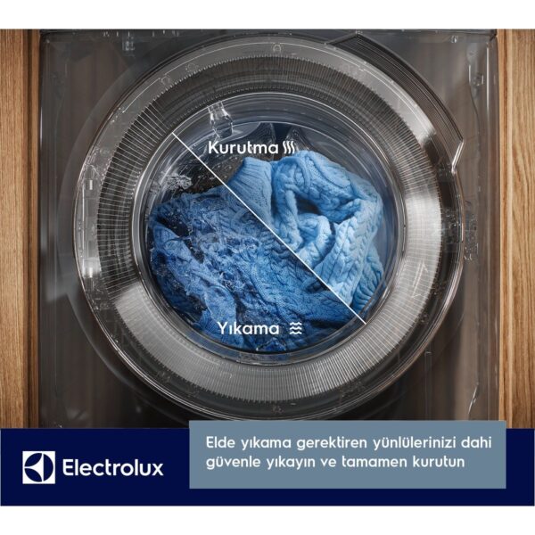 Electrolux EW7W4492T 700 Serisi Steamcare 9/5kg 1400 Devir Buharlı Kurutmalı Çamaşır Makinesi