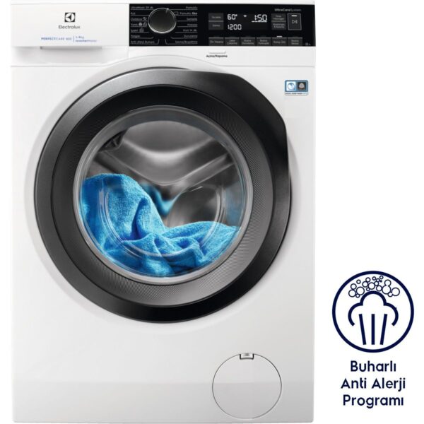 Electrolux EW8F229ST 9 kg Yıkama Kapasiteli 1200 Devir Çamaşır Makinesi Enerji Sınıfı B