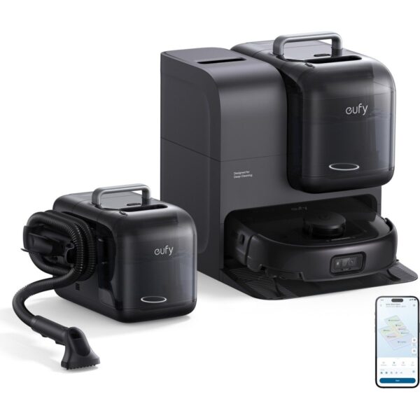 Eufy Omni E28 20.000 Pa, Halı ve Koltuk Yıkamalı Robot Süpürge