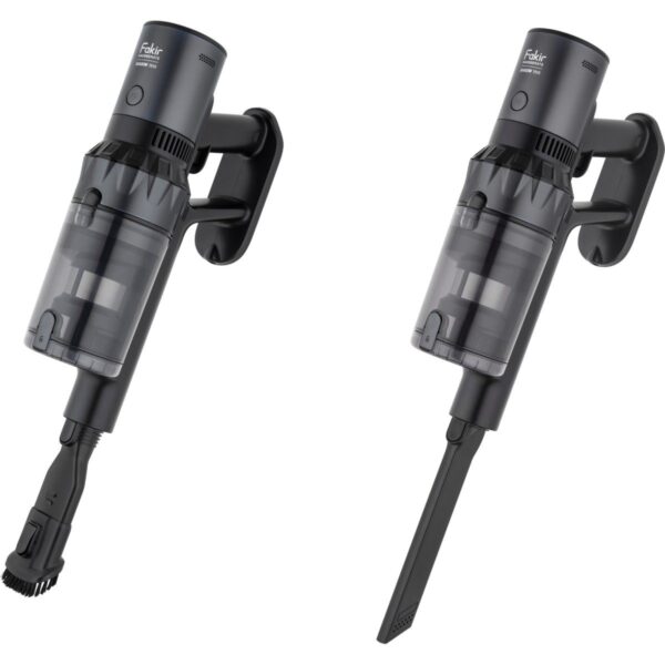Fakir Shadow 7016 Kablosuz Şarjlı Elektrikli Süpürge HEPA Filtreli Gri Renk 0.5 L Toz Hacmi