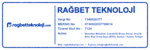 RAĞBET TEKNOLOJİ kaşe