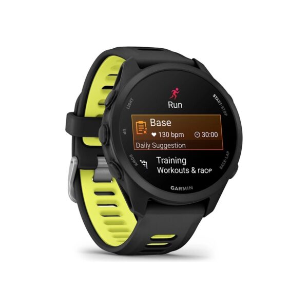 Garmin Forerunner 170 Music – Siyah, Siyah/amp Sarı Kayışlı