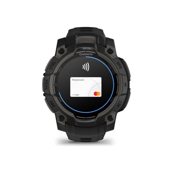 Garmin Instinct 3 – 45 mm, AMOLED – Siyah
