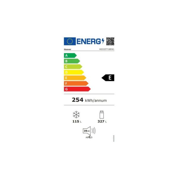Hoover HOCG5T718EW1 E Enerji Sınıfı 442 Lt Wi-Fi Bağlantılı Kombi Tipi No Frost Buzdolabı