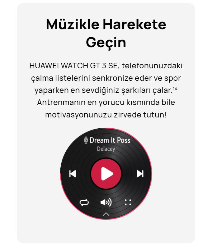 HUAWEI Watch GT 3 SE - Siyah