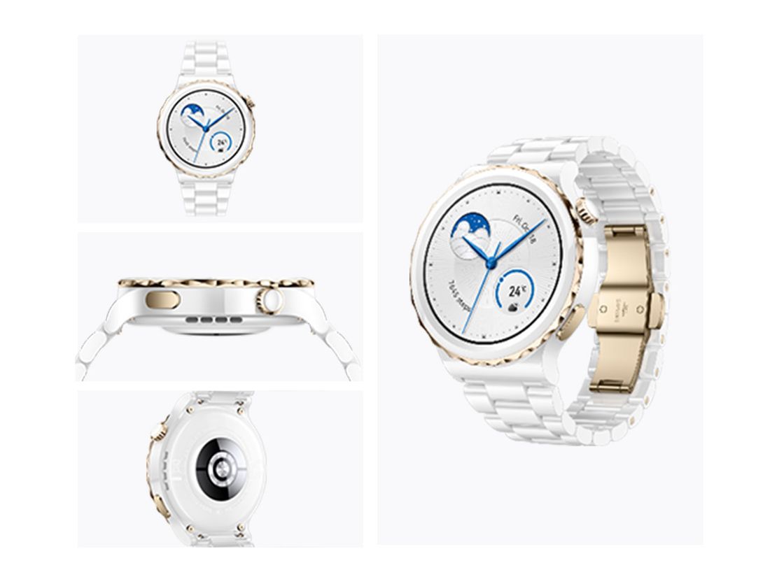 Huawei Watch GT3 Pro 43MM Seramik Kasa Akıllı Saat Modeli ile Spor ve Günlük Kullanım Uyumlu