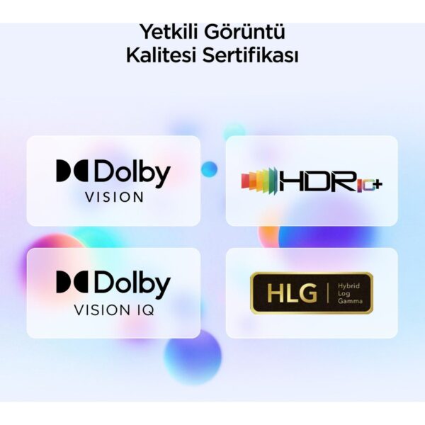iFFALCON 65U85A 65” 165 Ekran Uydu Alıcılı 4K Ultra HD Google QD-MiniLED Dimming TV