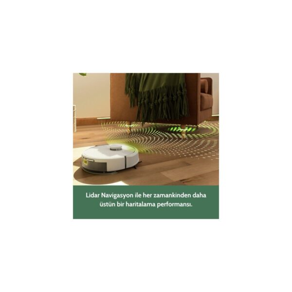 iRobot Roomba 105 Combo AutoEmpty Robot Süpürge ve Paspas (Beyaz)