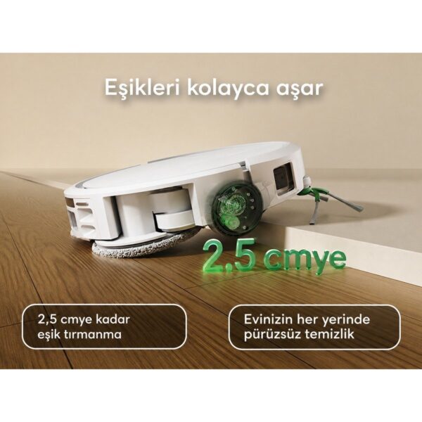 iRobot Roomba Plus 515 Combo Robot Süpürge ve Paspas + Autowash Istasyonu (Beyaz)