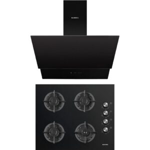 Kumtel Plus 2'li Siyah Ankastre Set (Ocak-Davlumbaz) HBCV0000B21093