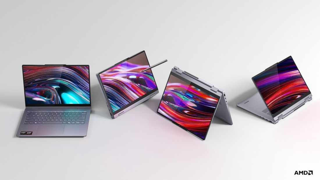 Lenovo IdeaPad 5 2-in-1 AMD Ryzen AI 7 350 16GB 1TB SSD Freedos 14" Taşınabilir Bilgisayar 83KT004STR