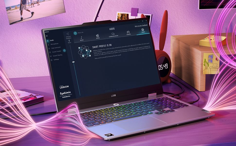Lenovo LOQ AMD Ryzen 7 250 16GB 512GB SSD RTX5050 Freedos 15.6" FHD Taşınabilir Bilgisayar 83JG008VTR