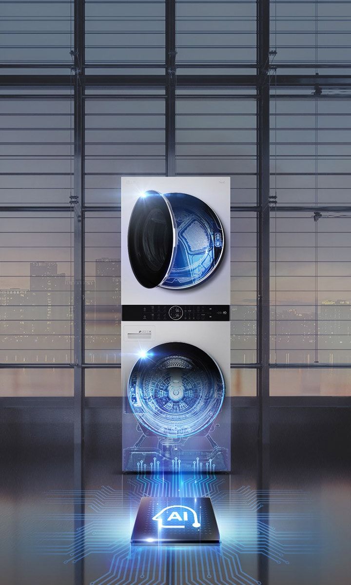 LG W4W8BVKKWHM 1400 Devir 12/10 Kg Kurutmalı Çamaşır Makinesi A Enerji Sınıfı ile Yüksek Performans