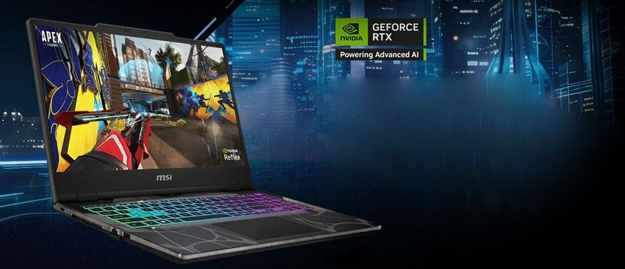 MSI CYBORG 17 B13WFKG-210XTR Intel Core i7 13620H 32GB 1TB SSD RTX5060 Freedos 17.3" FHD 144Hz Taşınabilir Bilgisayar