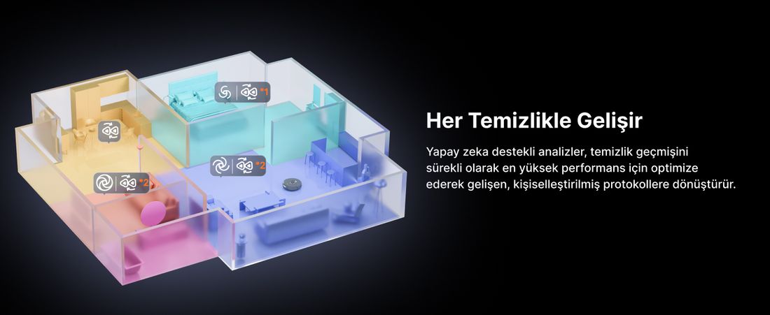 Narwal Freo Z10 Ultra Akıllı Robot Süpürge Gri 18.000PA Emiş Gücü Sert Zemin Kullanımı için