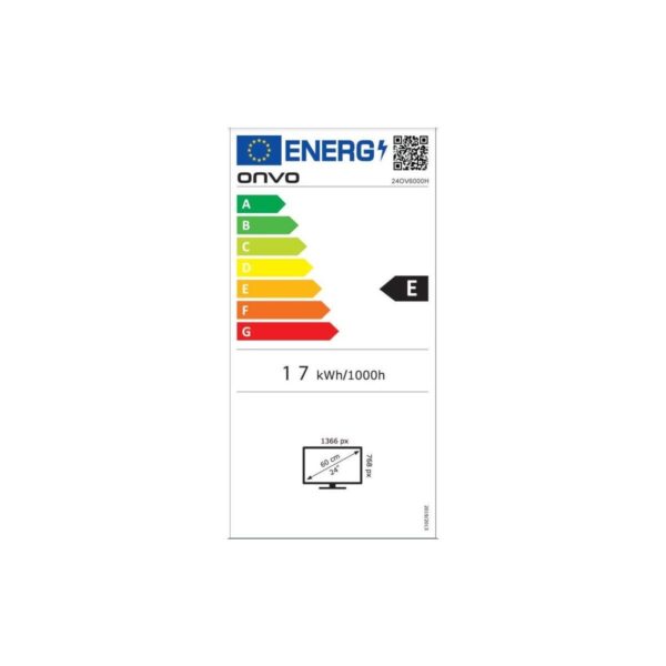 Onvo 24OVF6000H 24 inç HD Ready Smart TV LED Ekran 60 Hz Dahili Uydu Alıcılı