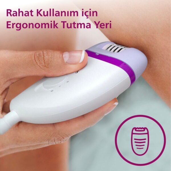 Philips BRE225/05 Satinelle Essential Kablolu Kompakt Epilatör