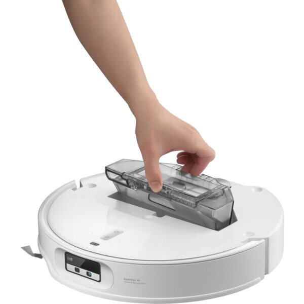 Roborock Qrevo Curv 2 Pro Akıllı Robot Süpürge 25000 Pa Emiş Gücü ile Sert Zeminler için Akıllı Kontrol
