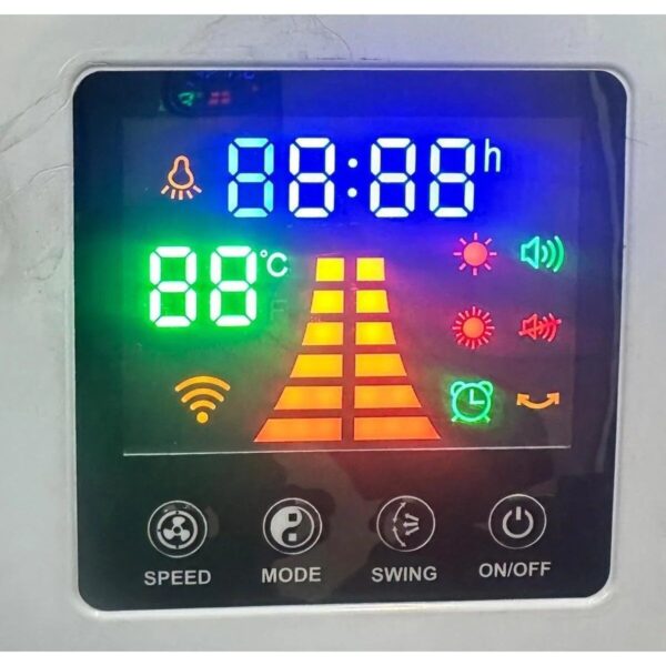 Simtech KM-2514 7000 BTU Duvartipi Isıtıcı ve Vantilatör A+ Enerji Sınıfı Inverter ile Verimli Kullanım