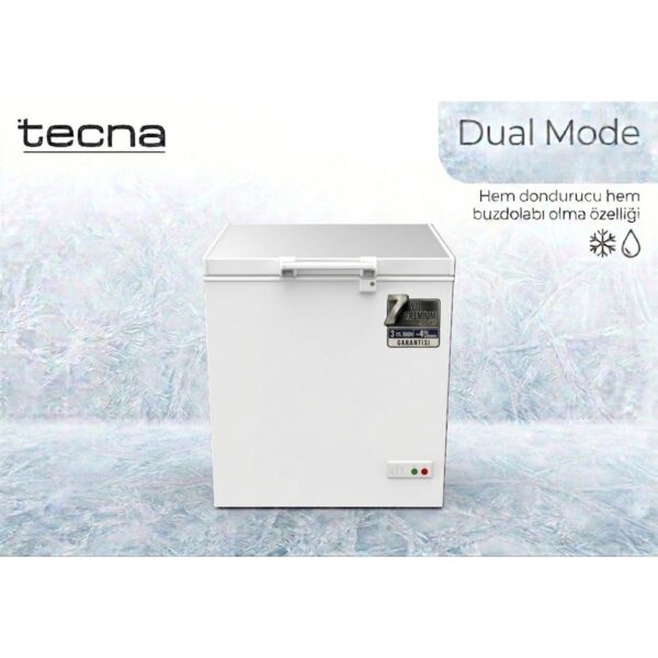 Tecna Tye 2202 Dual 202 Lt. Sandık Tipi Derin Dondurucu