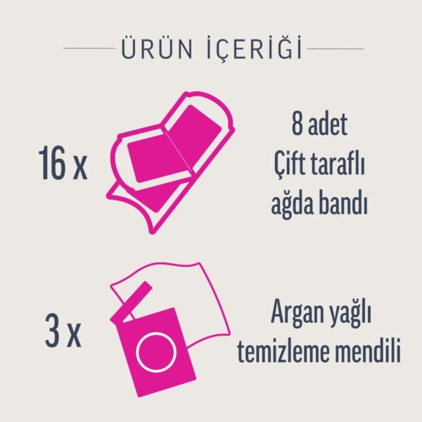 Veet Pure Hipoalerjenik Sir Ağda Bandı 16’lı Bikini & Koltuk Altı Bölgesi İçin Temizleme Mendili