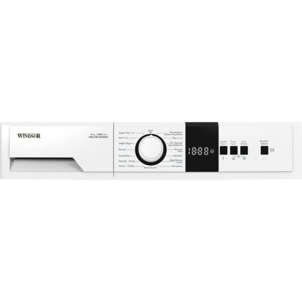 Windsor Cmı 80100W0 8 kg 1000 Devir Beyaz Çamaşır Makinesi